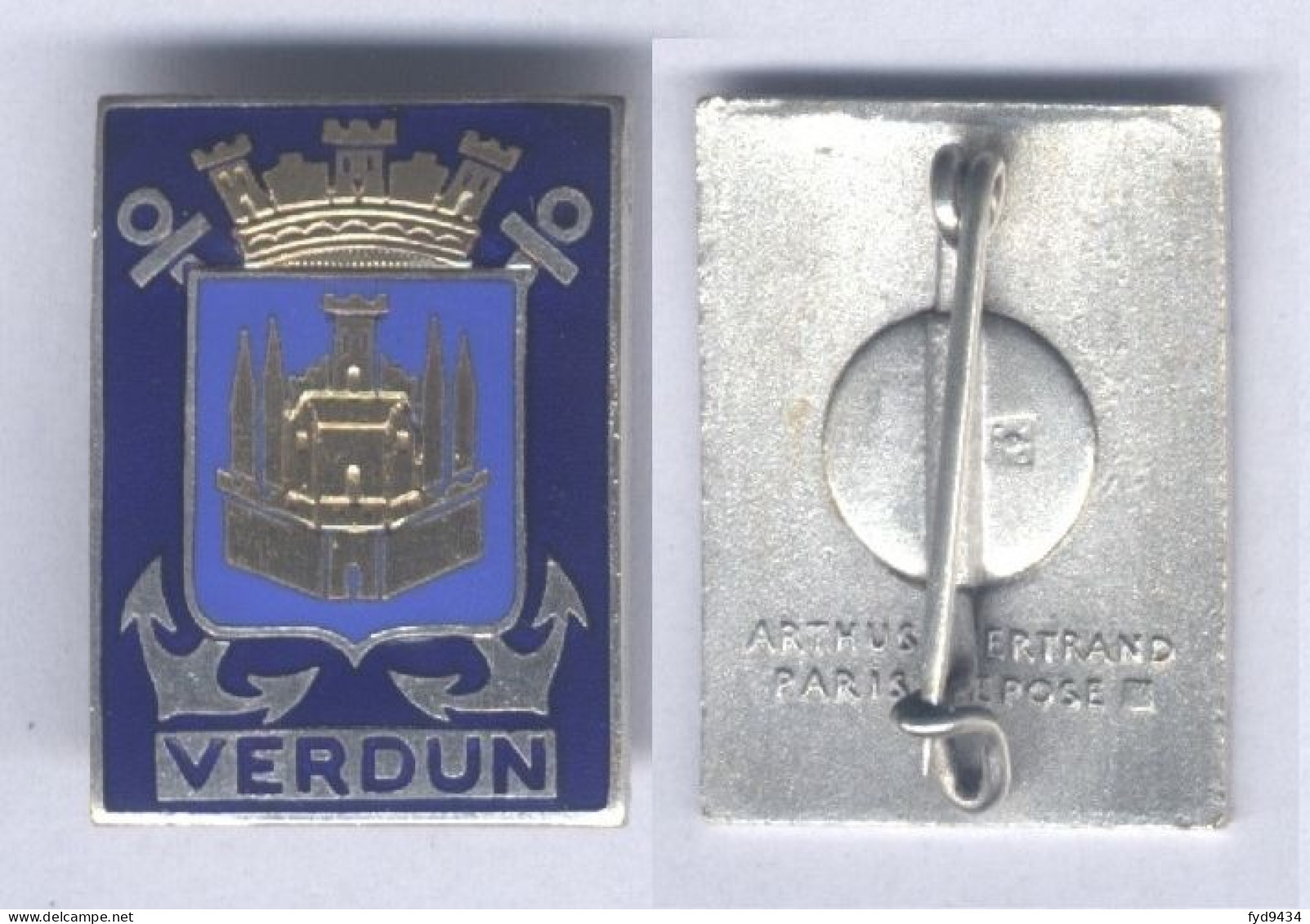 Insigne Du Contre Torpilleur Verdun - Marine