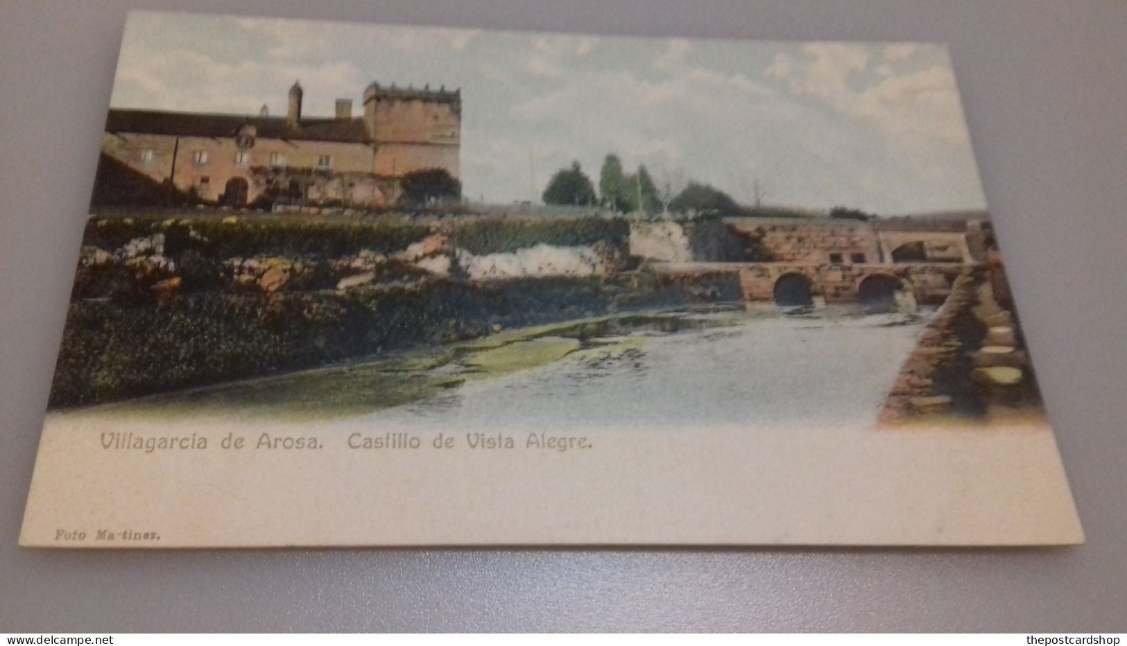 SPAIN ESPAÑA Villagarcia De Arosa -Castillo De Vista Alegre - Carte Bon état EARLY UNDIVIDED BACK UNUSED - Andere & Zonder Classificatie