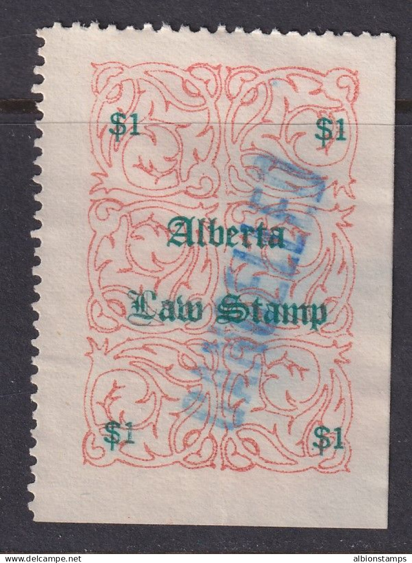 Canada Revenue (Alberta), Van Dam AL15L, Used, Fancy L (wrinkles) - Revenues