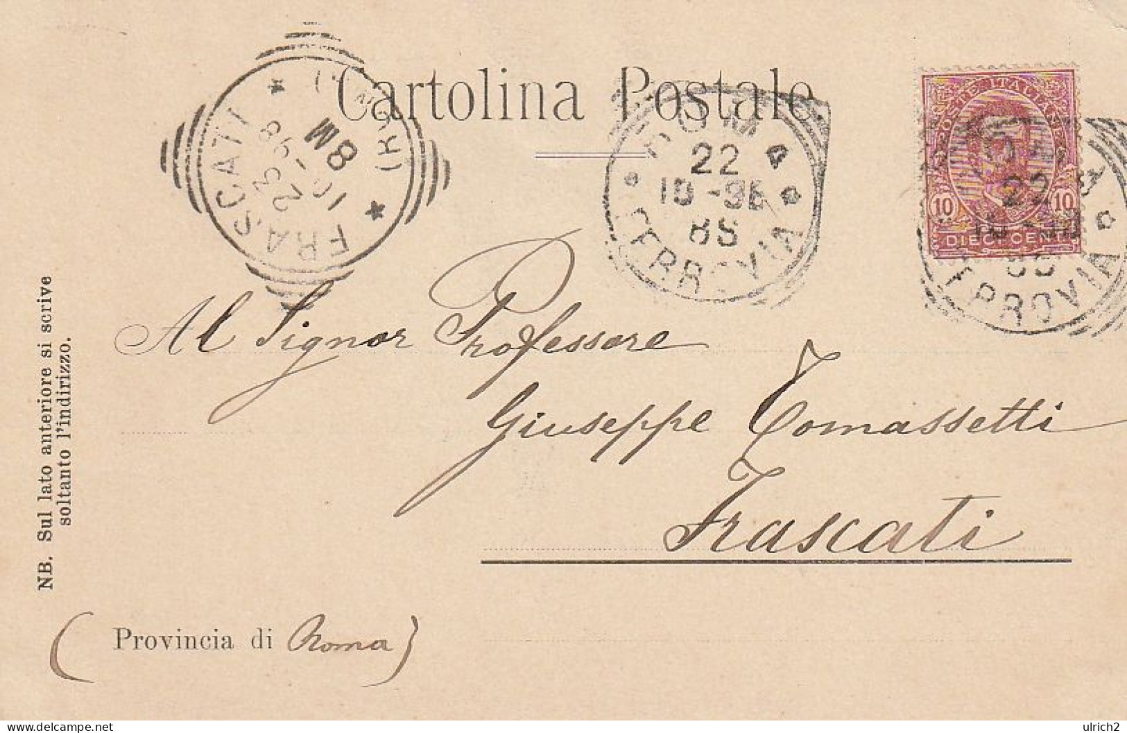 AK Roma - Villa Torlonia - La Vasca Superiore - 1898 (66027) - Parks & Gärten