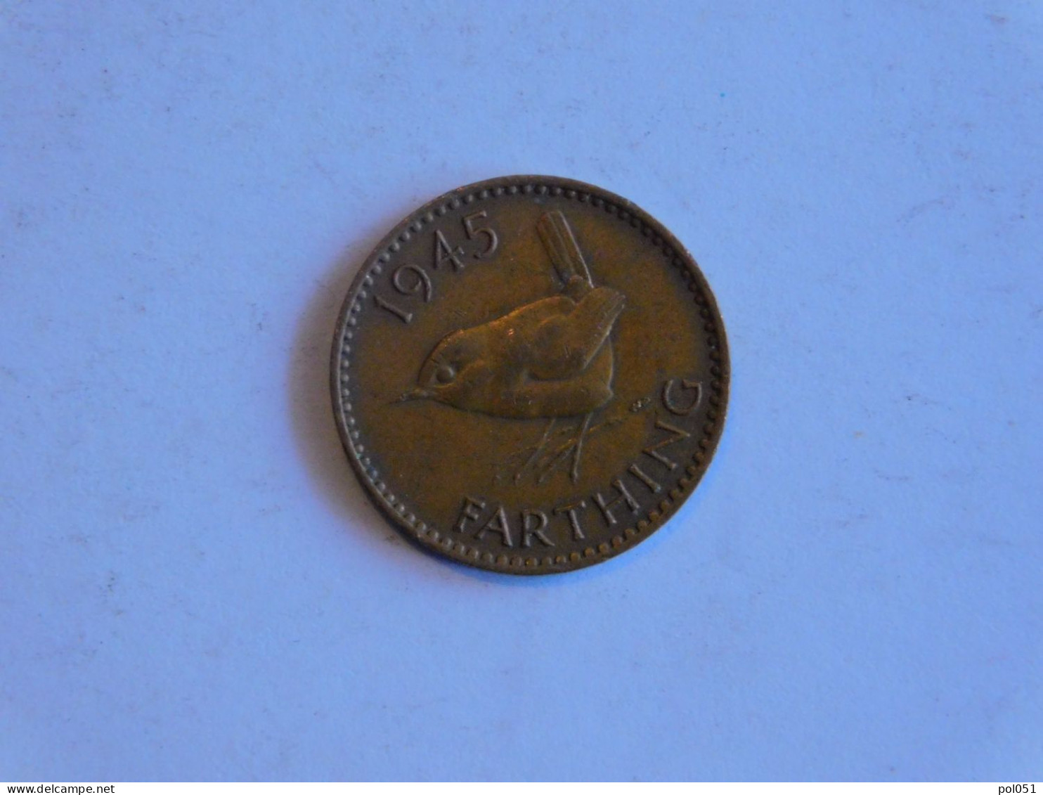 UK Grande-Bretagne 1 Farthing 1945 - B. 1 Farthing