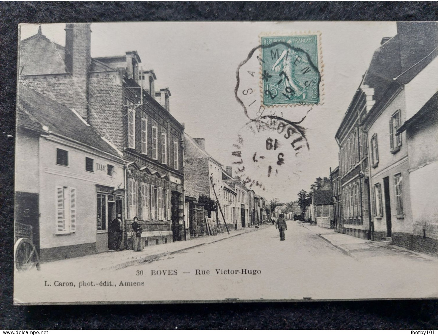 CPA  BOVES  Rue Victor - Hugo   N° 30 - Boves