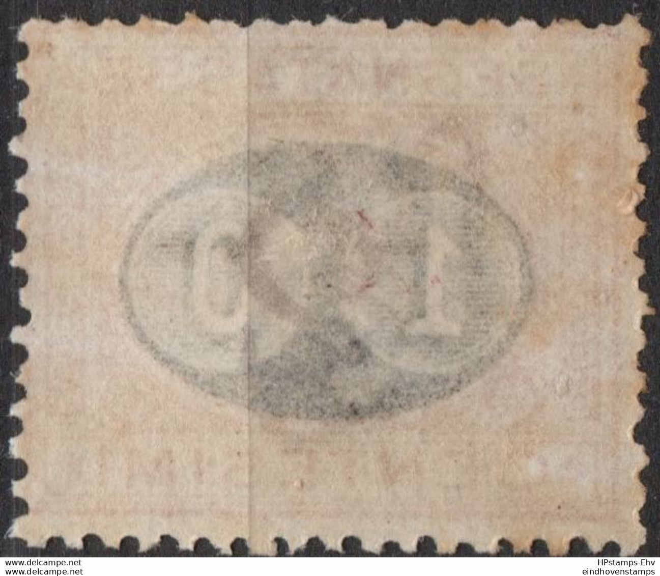 Italy 1890 Postage Due Overprint 10 C On 2c MH 2010.2805 - Postage Due