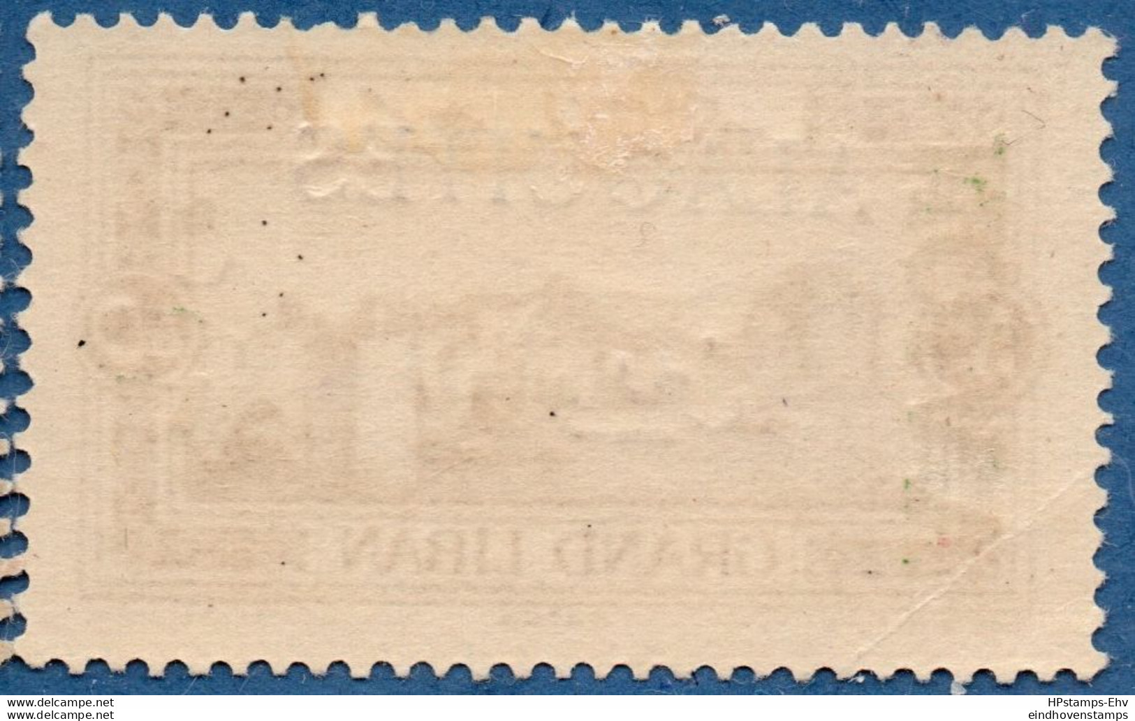 Alaouites 1925 Overprint AVION Green On 5 Pi GRAND LIBAN MH 2011.0222 Yvert PA 7A Surcharge Verte - Nuovi