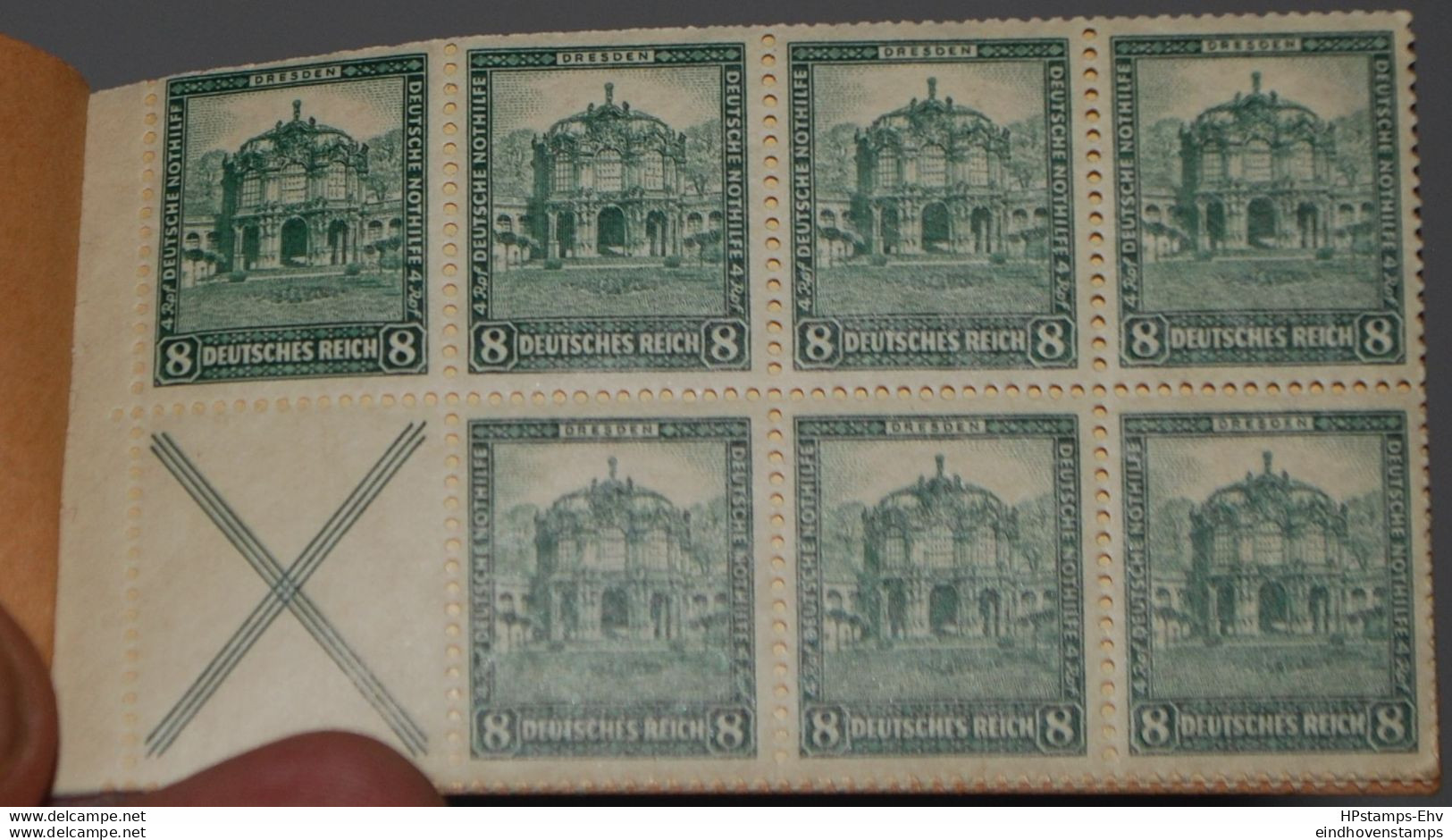 Germany,  1931 Stamp Booklet Nothilfe Complete MNH, Mi 30.2 Ndgz, 2013.3102 Markenheftchen Vollständig - Markenheftchen