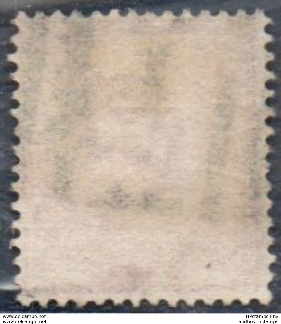 British India 1866 Victoria 8 A Carmin Cancelled 2301.0807 WM Elephant Head Tight White Paper - 1858-79 Compagnia Delle Indie E Regno Della Regina