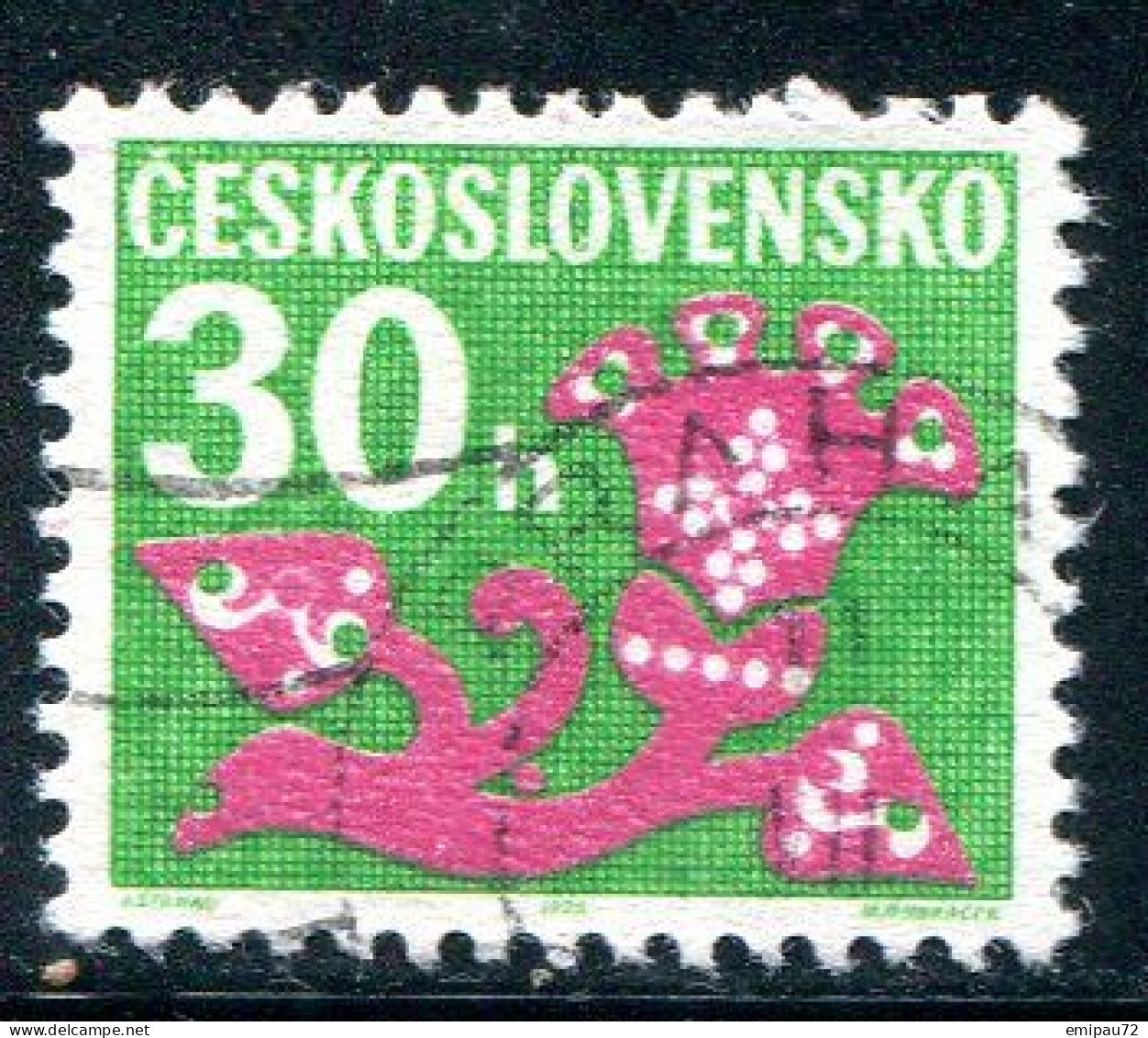 TCHECOSLOVAQUIE- Taxe Y&T N°105- Oblitéré - Postage Due