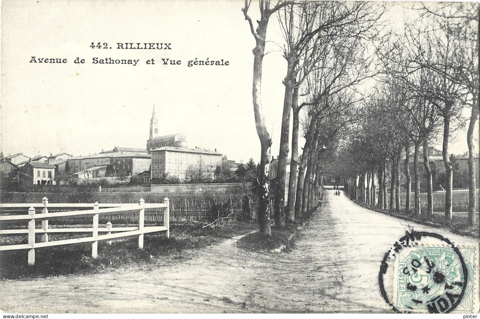 RILLIEUX - Avenue De Sathonay Et Vue Générale - Rillieux La Pape