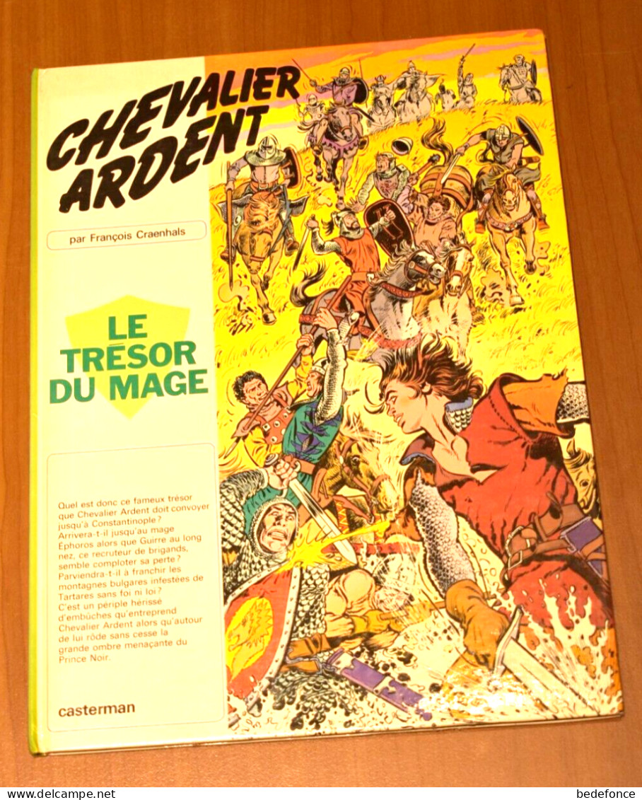 Chevalier Ardent - 7 - Le Trésor Du Mage - De Craenhals - EO - Chevalier Ardent