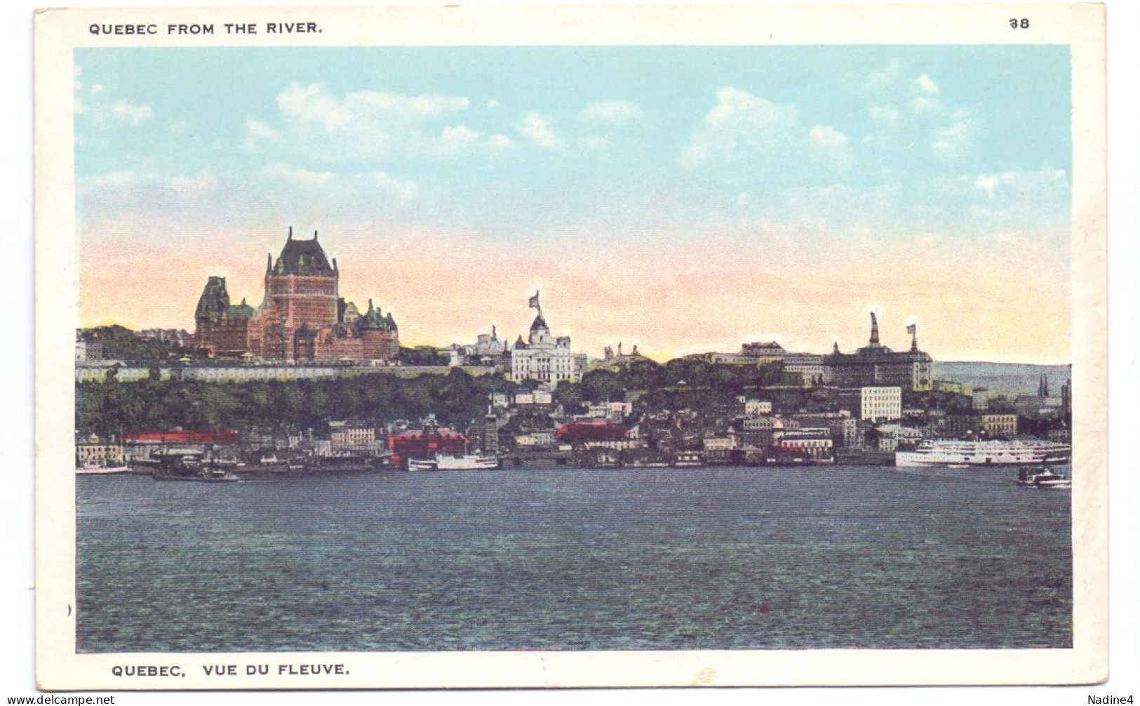 PC - Quebec - Vue Du Fleuve - Québec - Les Rivières