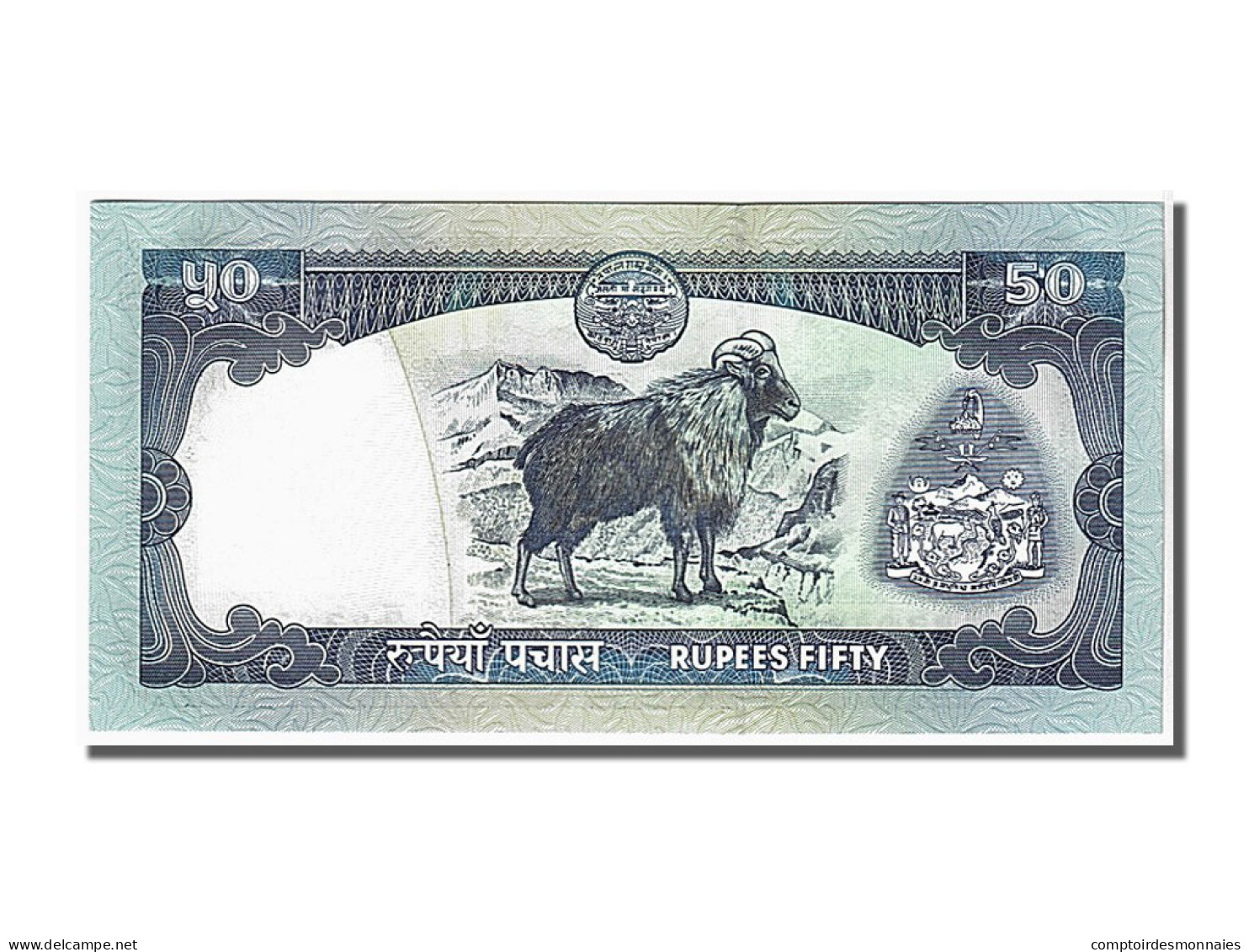 Billet, Népal, 50 Rupees, 2002, KM:48b, NEUF - Nepal