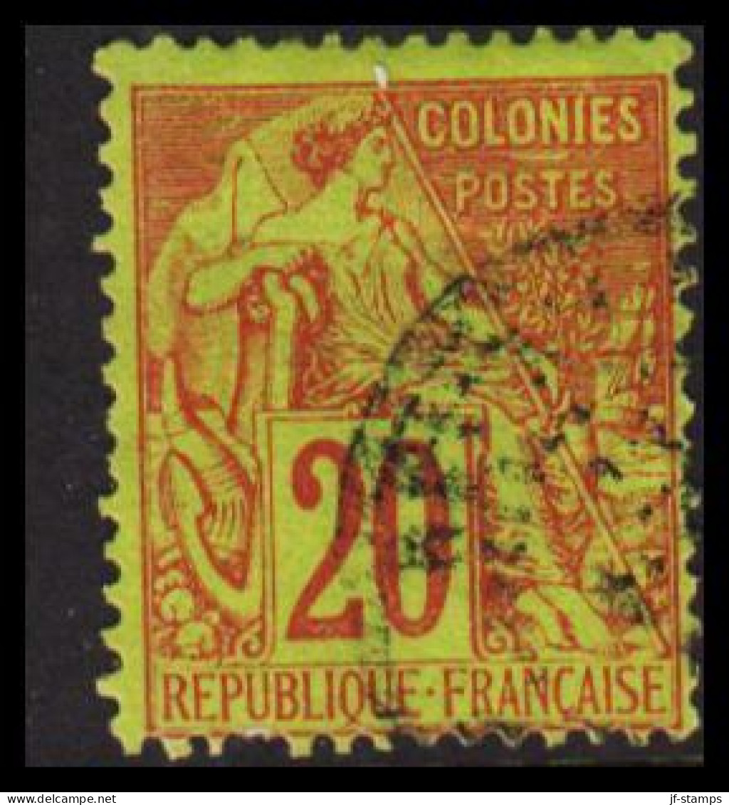 1881-1886. COLONIES FRANCAIS. 20 C COLONIES POSTES.  - JF537346 - Autres & Non Classés