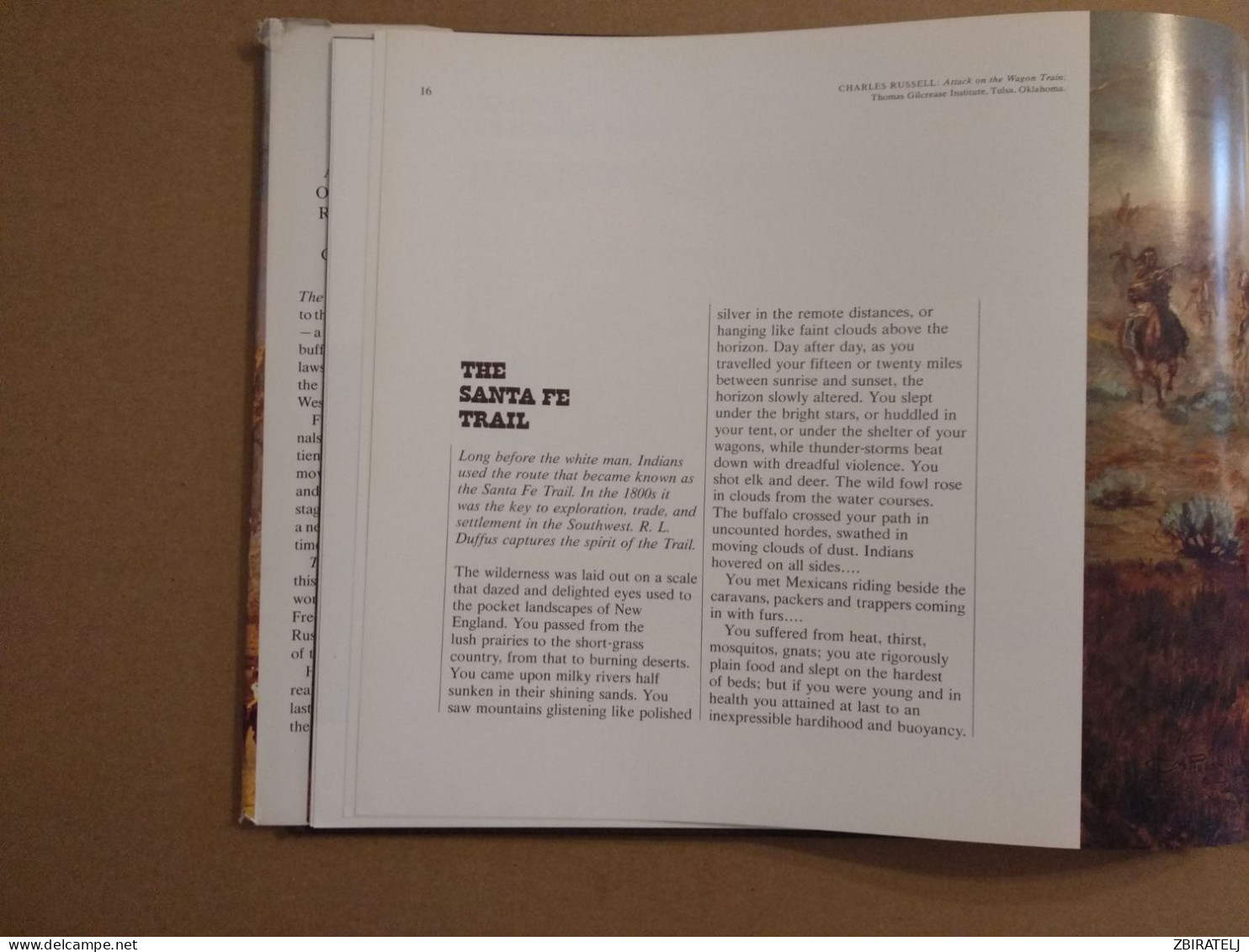BOOK Hard Cover THE WEST THAT WAS (76 Pages) - Amérique Centrale
