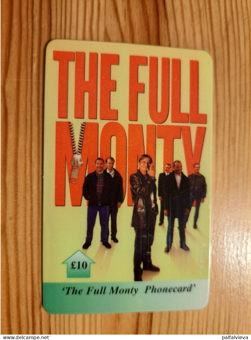 Prepaid Phonecard United Kingdom, 0800 Phonecard - Cinema, The Full Monty - Bedrijven Uitgaven