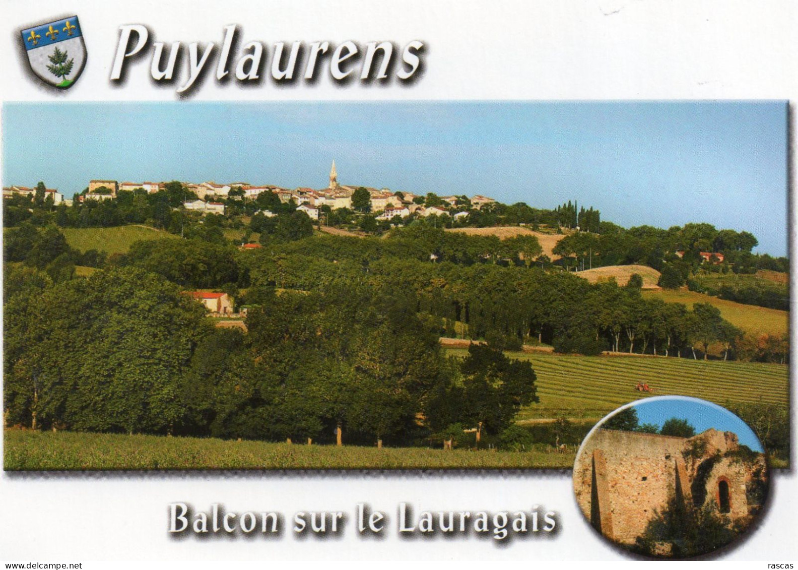 CPM - A - TARN - PUYLAURENS - BALCON SUR LE LAURAGAIS - Puylaurens