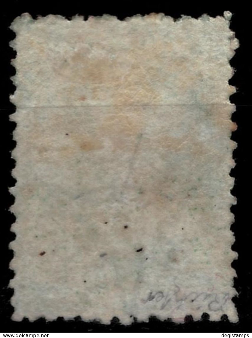 New Zealand 1864  1 Sh - Green QV SG. 350 £  MH Stamp - Unused Stamps
