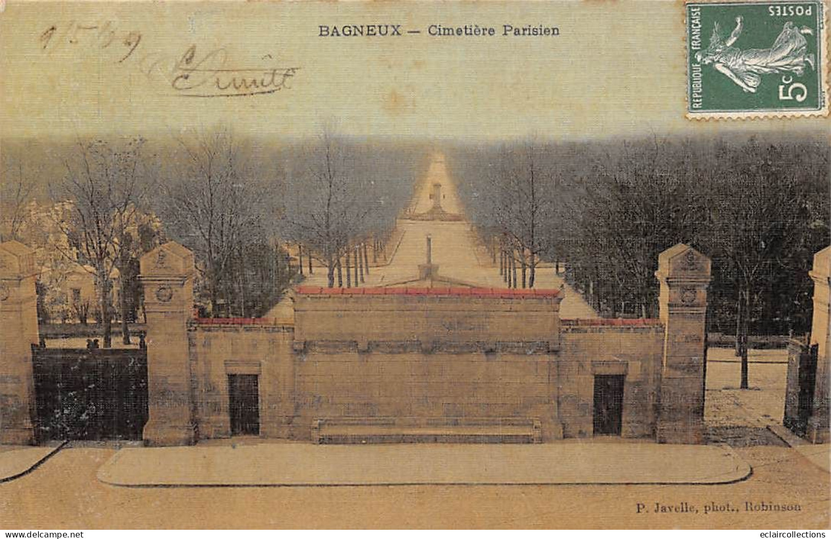 Bagneux          92       Le Cimetière Parisien. Toilée           (voir Scan) - Bagneux