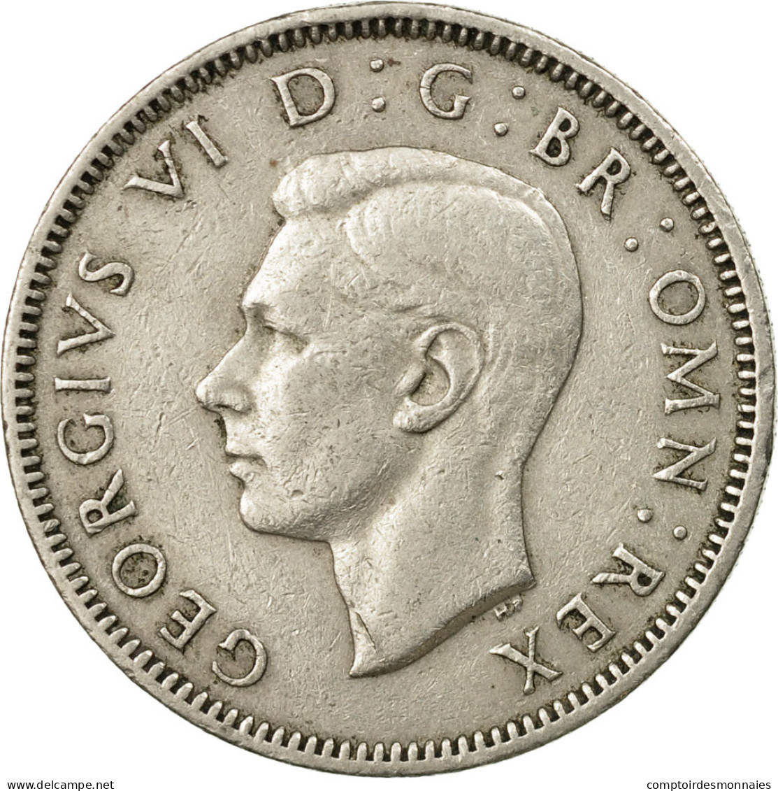 Monnaie, Grande-Bretagne, George VI, Shilling, 1950, TTB, Copper-nickel, KM:877 - I. 1 Shilling