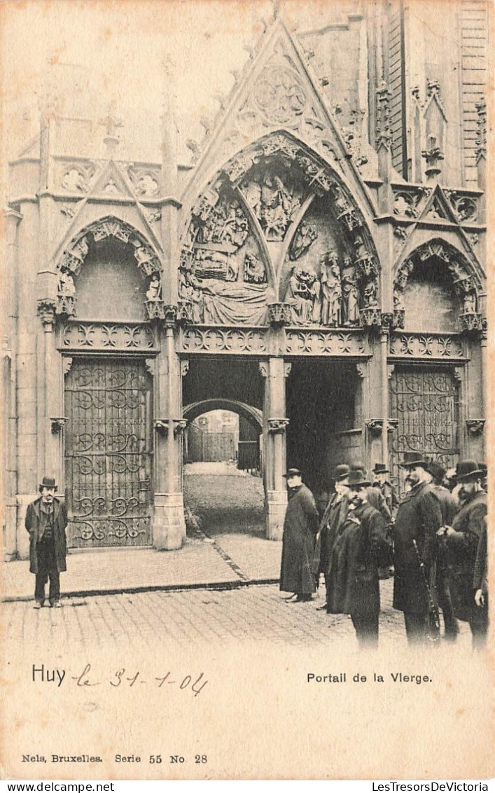 FRANCE - Huy - Portail De La Vierge - Animé - Carte Postale Ancienne - Huy