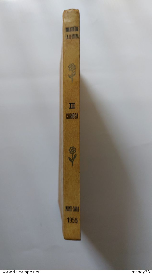 Lot de deux livres de la bibliothèque Arpad Plesch  " La Léonina " Catalogue général et curiosa 1955 édition Monte-Carlo