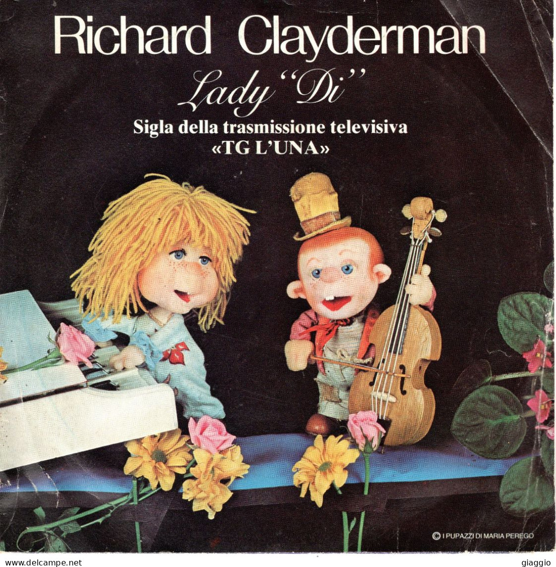 °°° 367) 45 GIRI - DALLA TRASMISSIONE TV TG L'UNA - RICHARD CLAYDERMAN °°° - Filmmusik