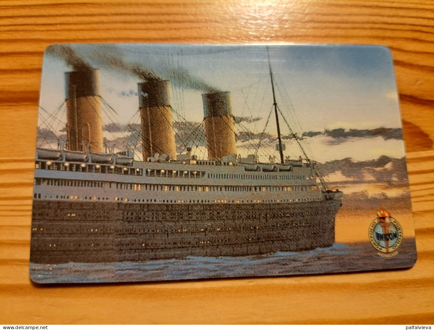 Prepaid Phonecard United Kingdom, Unitel - Ship, Titanic - Bedrijven Uitgaven