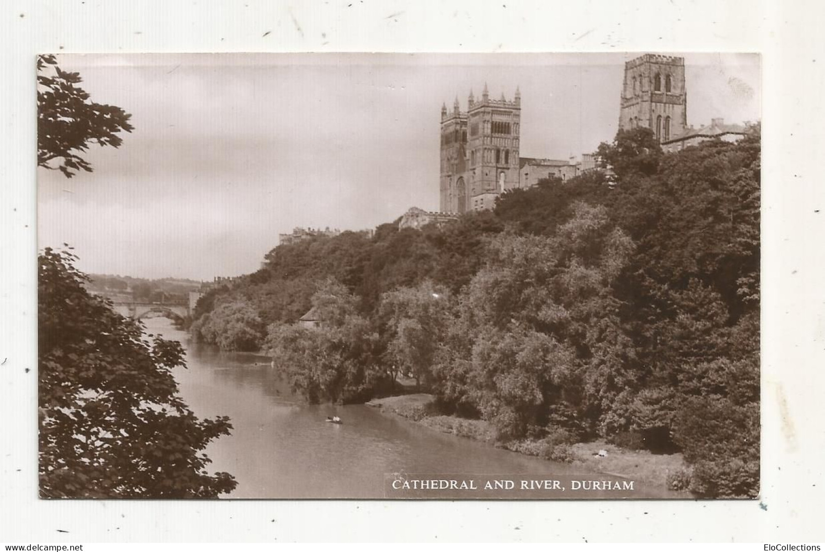 Cp, Angleterre, Durham, Cathedral And River, écrite - Durham City