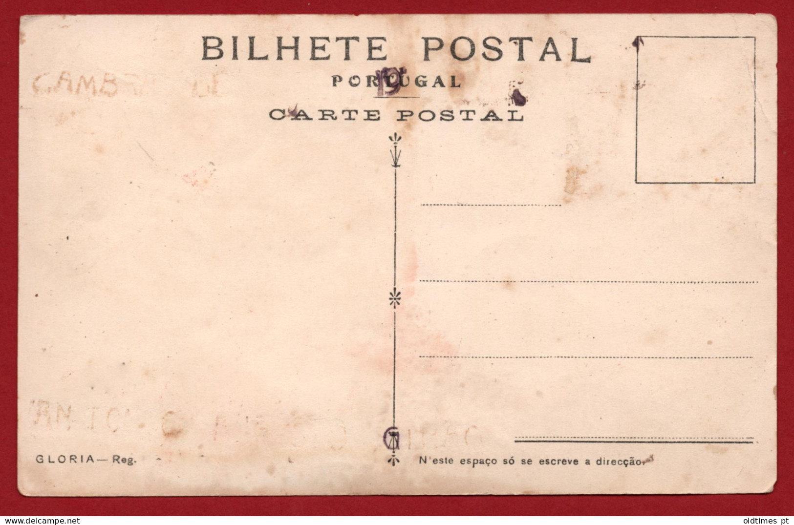 PORTUGAL - MONARQUIA E RÉPUBLICA - TRADIÇÃO VS REVOLUÇÃO - " A LUTA " - 1910 PC - Collezioni E Lotti