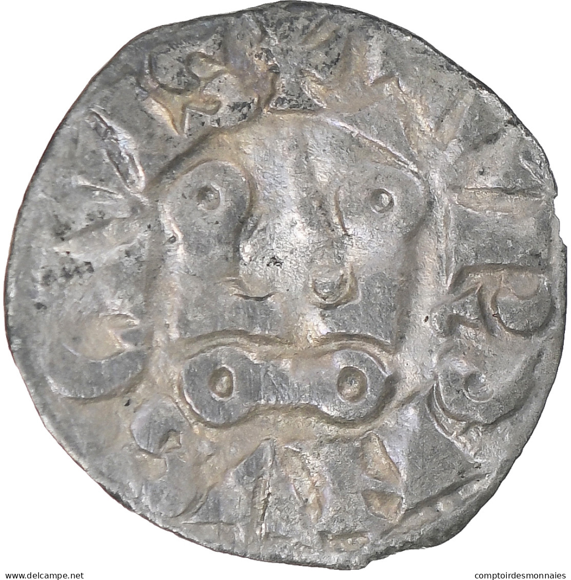 France, Philippe IV Le Bel, Obole Tournois, 1285-1290, TTB, Billon, Duplessy:224 - 1285-1314 Philipp IV Der Schöne