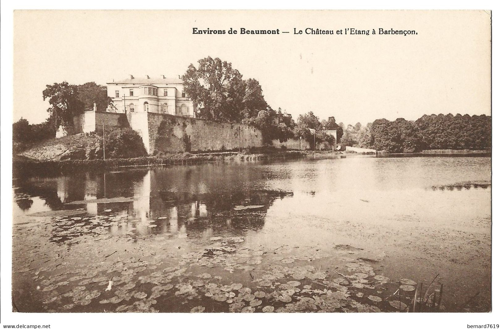 Belgique - Beaumont  -  Environs - Le Chateau Et  L'etag A Barbencon - Beaumont