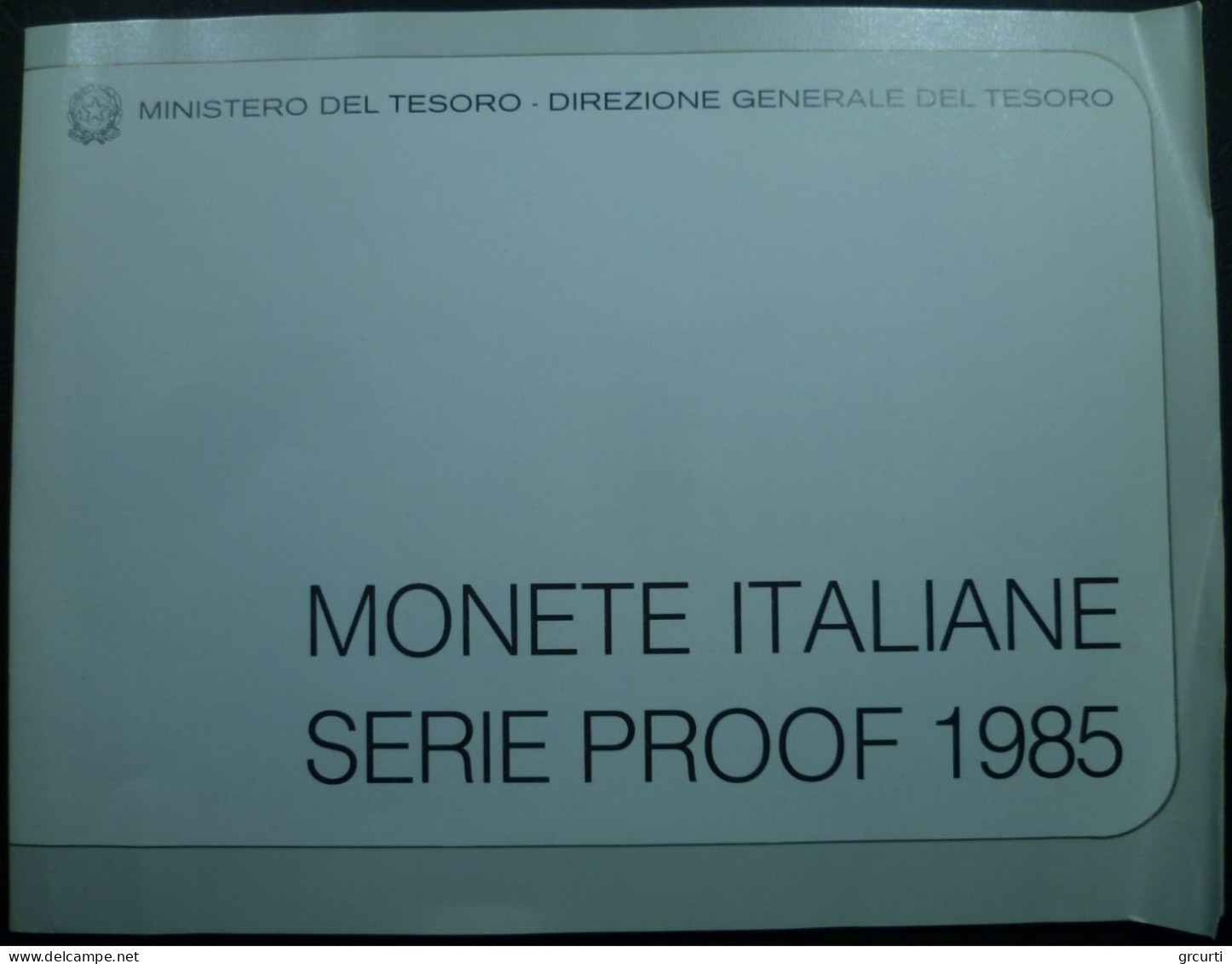 Italia - Serie Zecca Proof 1985 - 11 Valori - KM# PS2 - Gig# S.12/P - Jahressets & Polierte Platten