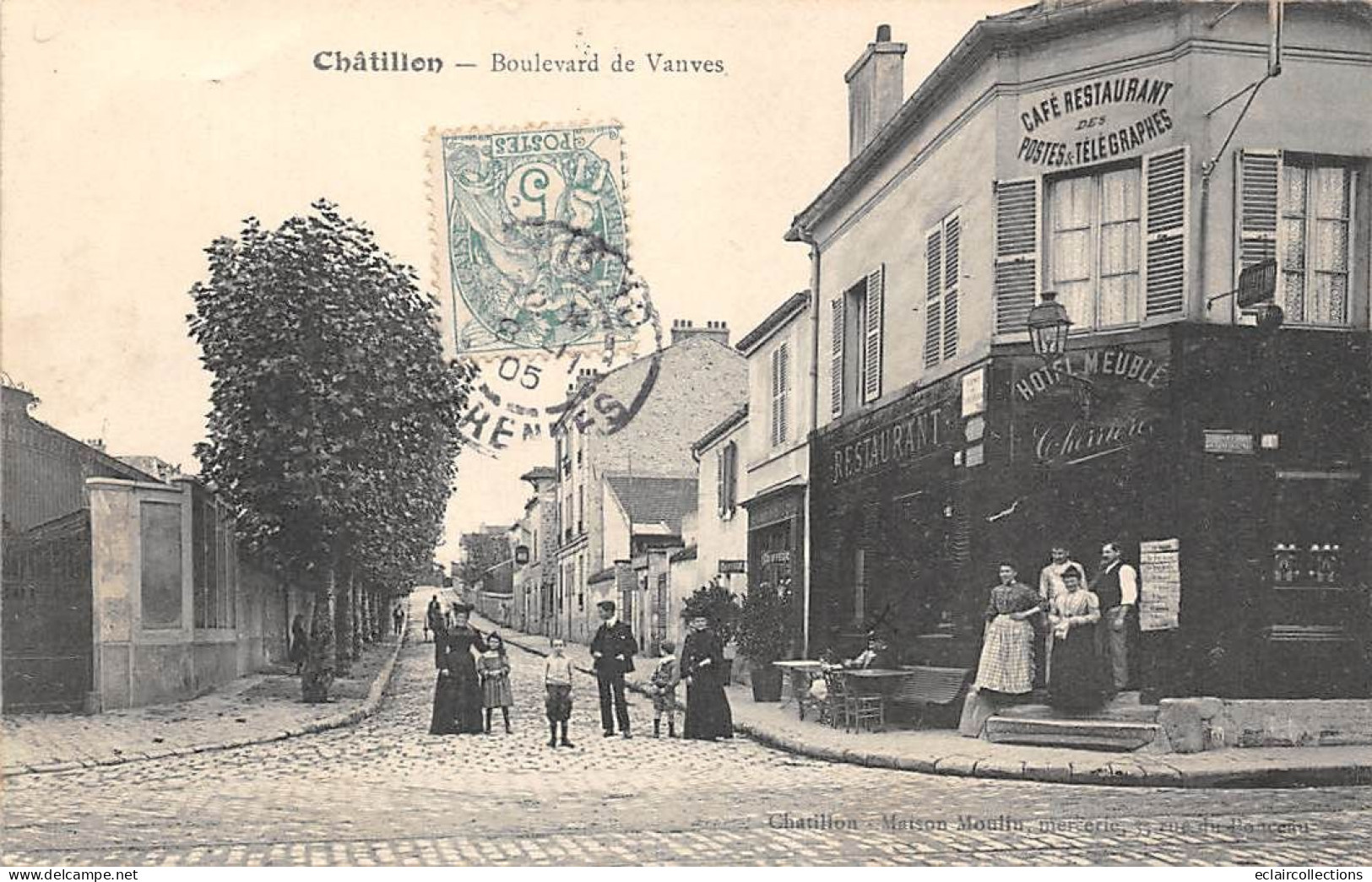 Châtillon     92       Boulevard De Vanves   . Hôtel            (voir Scan) - Châtillon