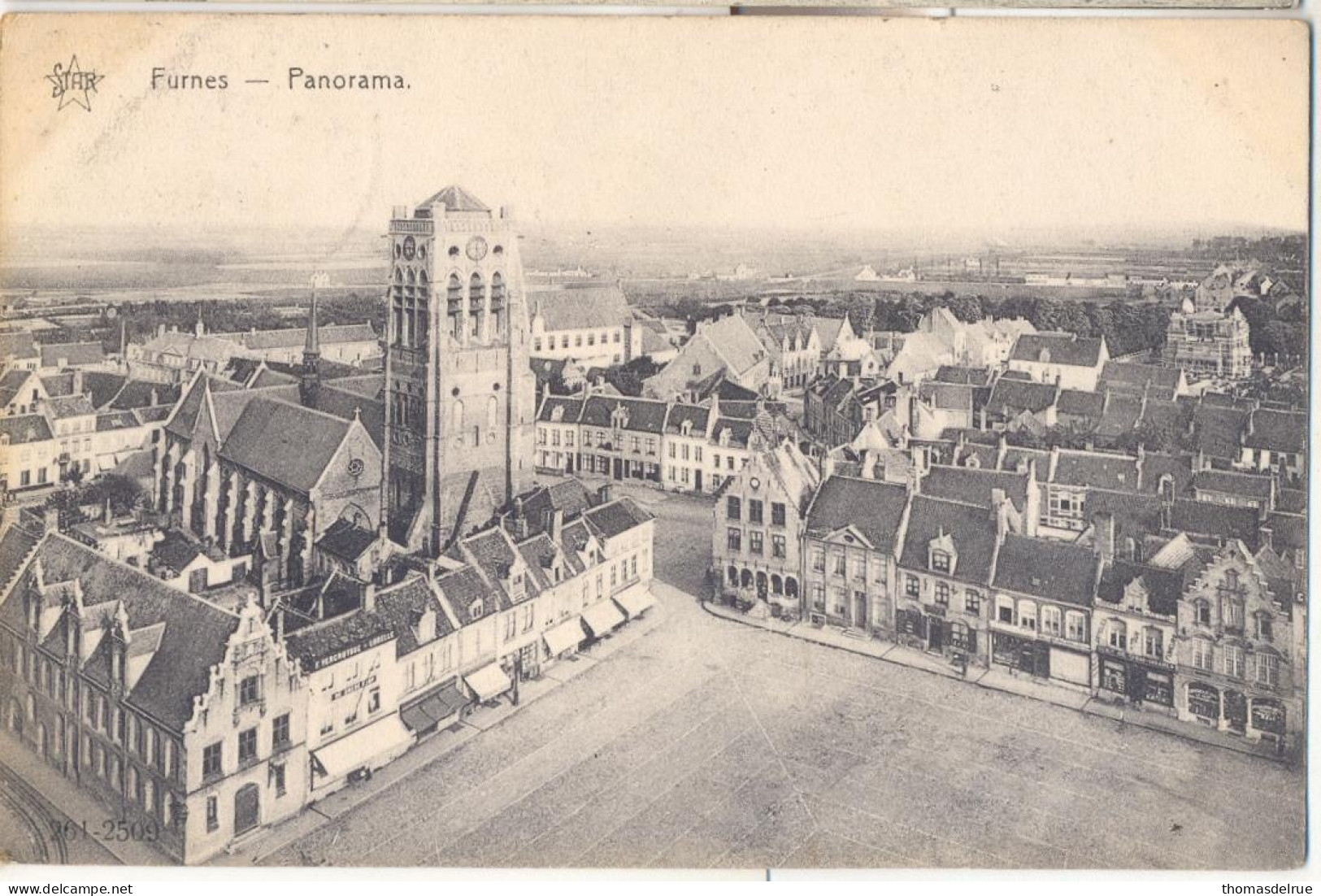 Va6: VEURNE 5 XI 1914 FURNES Verstuurd Naar F - Unbesetzte Zone