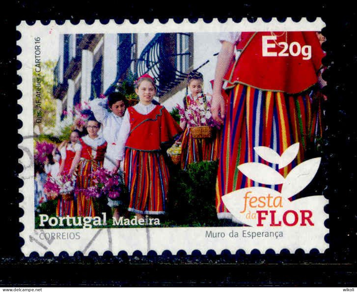 ! ! Portugal - 2016 Gardens - Af. 4740 - Used - Oblitérés