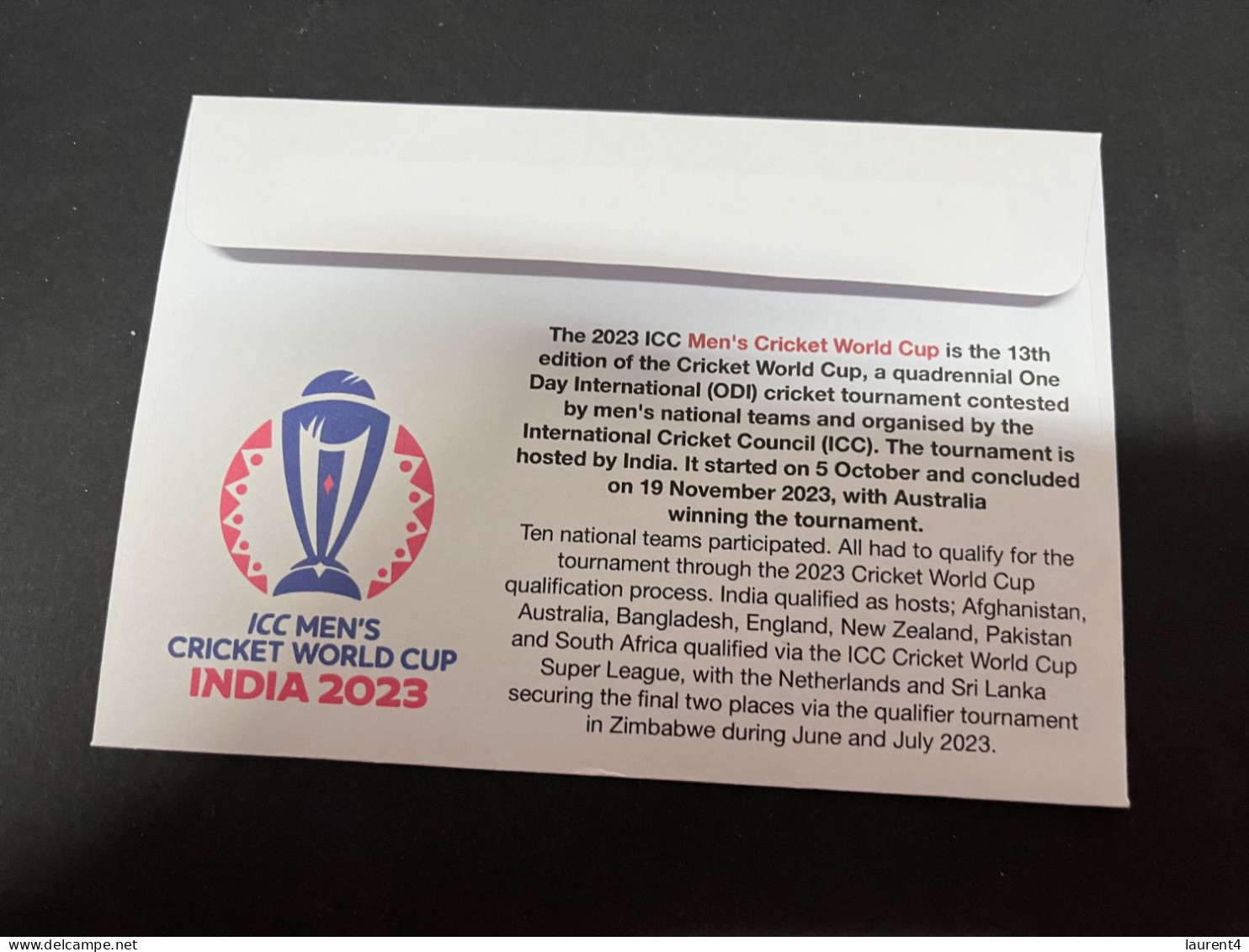 22-11-2023 (3 V 7) Australia Win The ICC Men's Cricket World Cup 2023 In India (19-11-2023) - Cricket