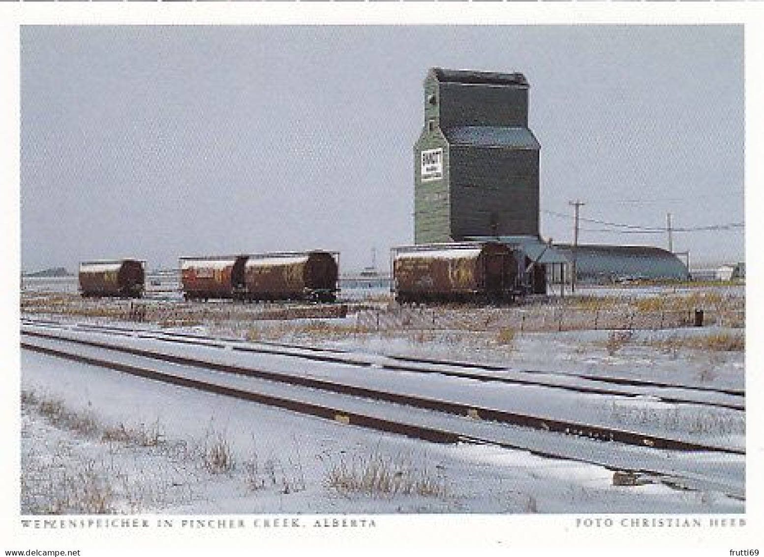 AK 181597 CANADA - Alberta - Weizenspeicher In Pincher Creek - Other & Unclassified