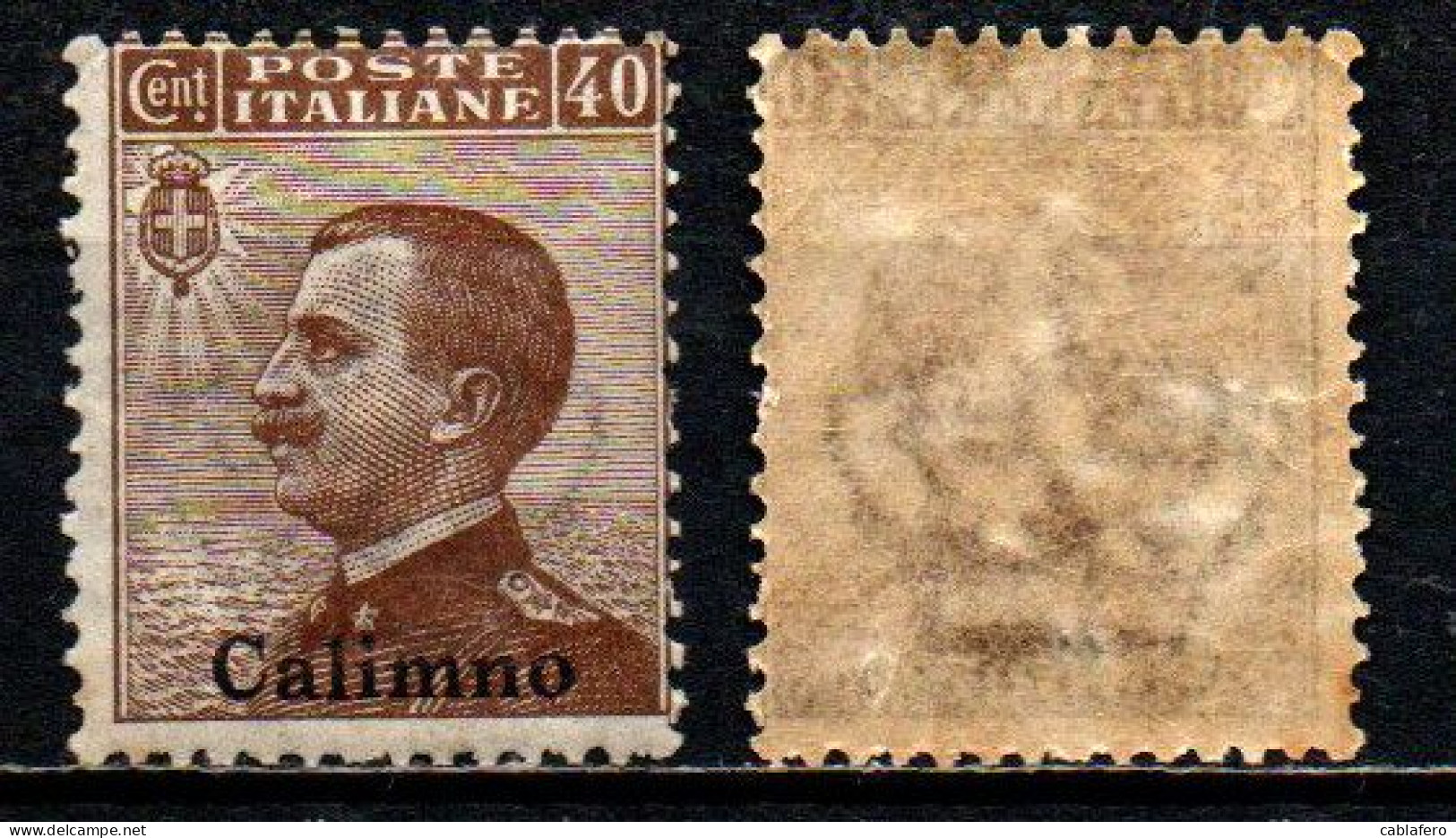 COLONIE ITALIANE - ISOLA DI CALINO - 1912 - MICHETTI - 40 C. - MNH - Ägäis (Calino)