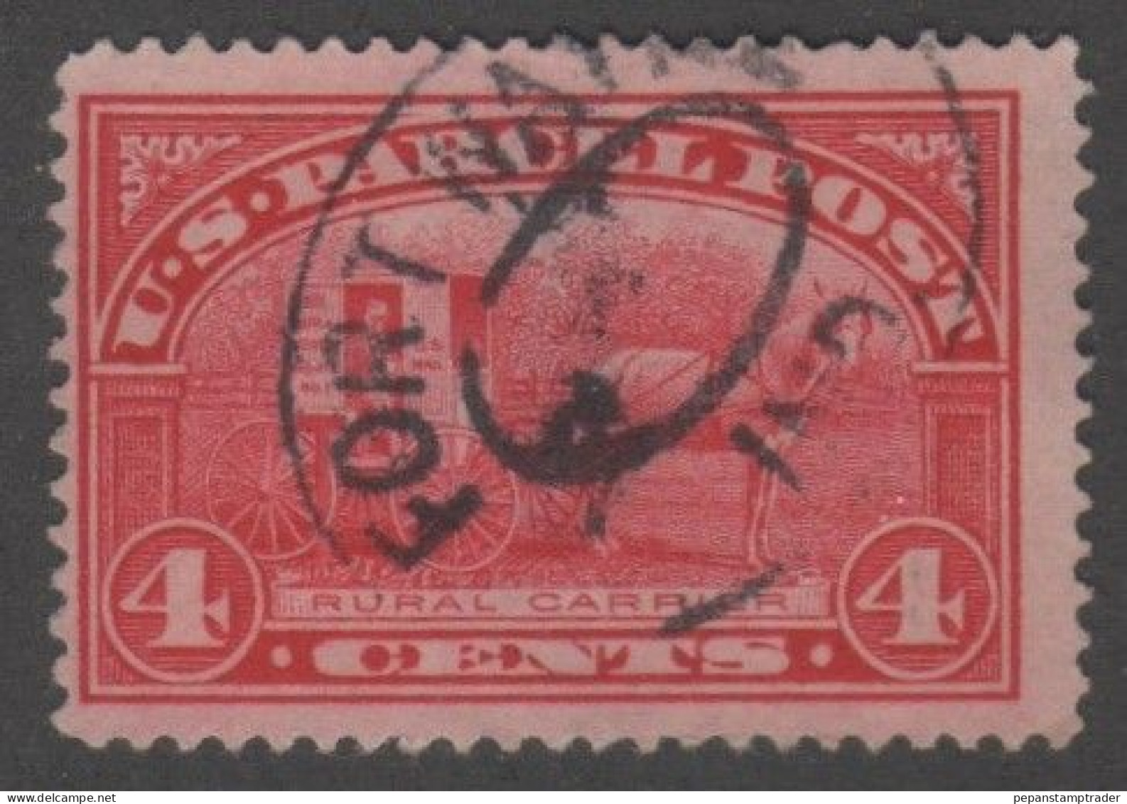 USA - #Q4 - Used - Parcel Post - Reisgoedzegels