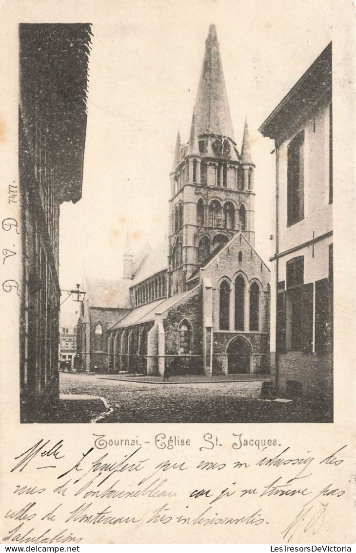 BELGIQUE - Tournai - Eglise Saint Jacques - Dos Non Divisé - Carte Postale Ancienne - Tournai