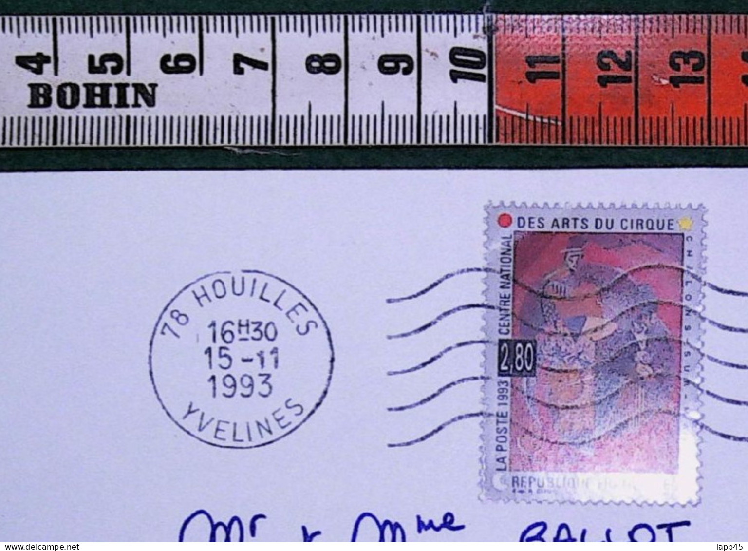 Timbres >sur Support Postal >pour Cette Série (Réf:Tv 6 /10) Exceptionnellement  Frais+port 1€00 (pour 2/3 Env Maxi 1€50 - Sin Clasificación