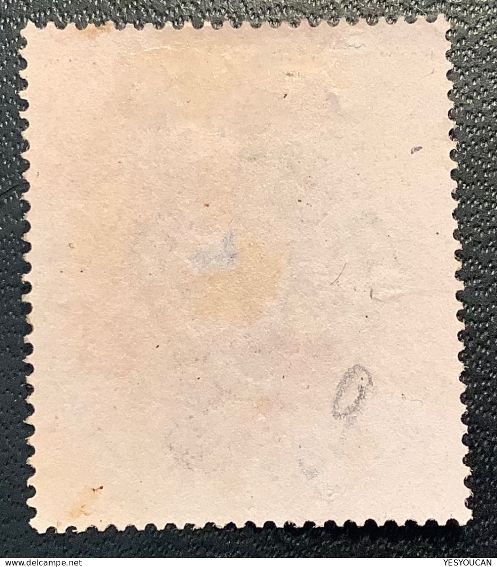 India 1866 Official Stamps SG O19 1/2a Mauve „SERVICE POSTAGE“ Overprint Superb Postmark (Officiel Queen Victoria - 1858-79 Kronenkolonie