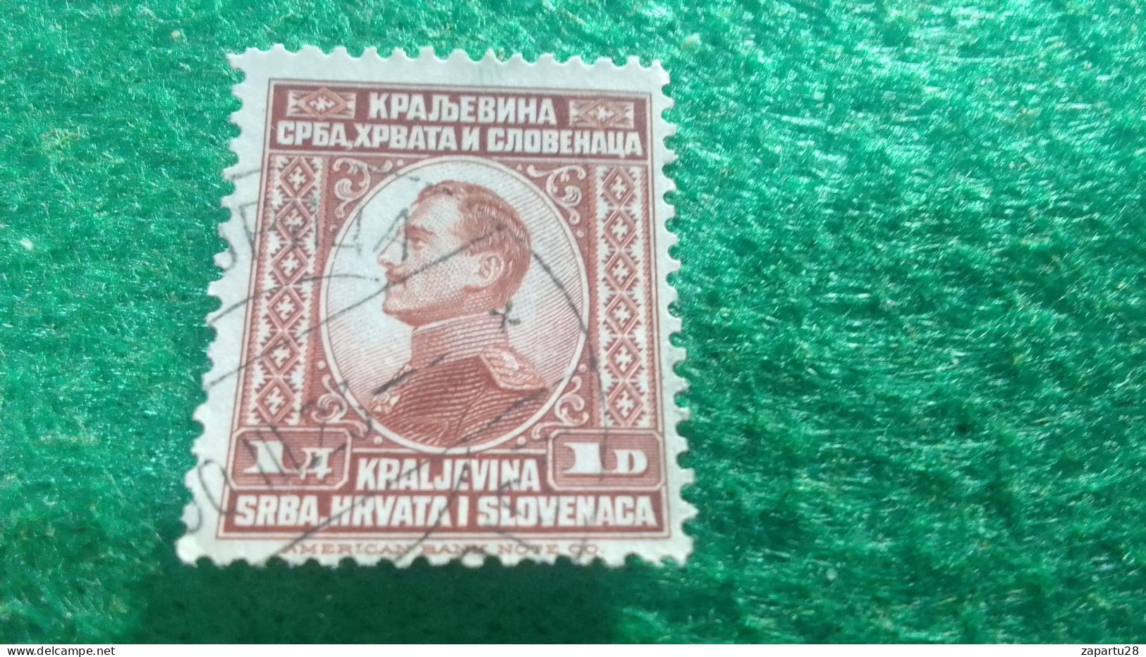 YOGUSLAVYA-    1919-1940    1  DİN.    USED - Used Stamps