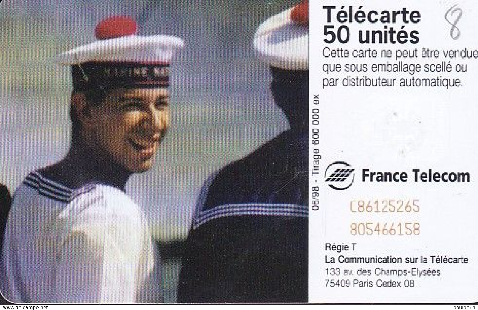 F893 06/1998 - MARINE NATIONALE - 50 SC7 - 1998