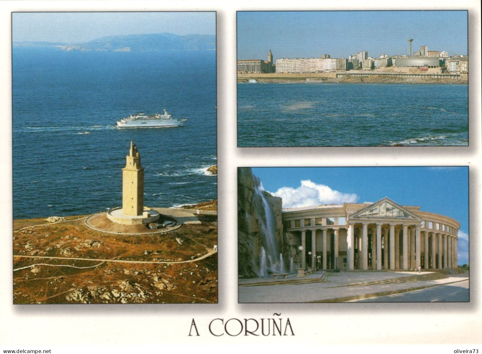 LA CORUÑA - Torre De Hércules - Palacio De Congresos - Vista Parcial - La Coruña