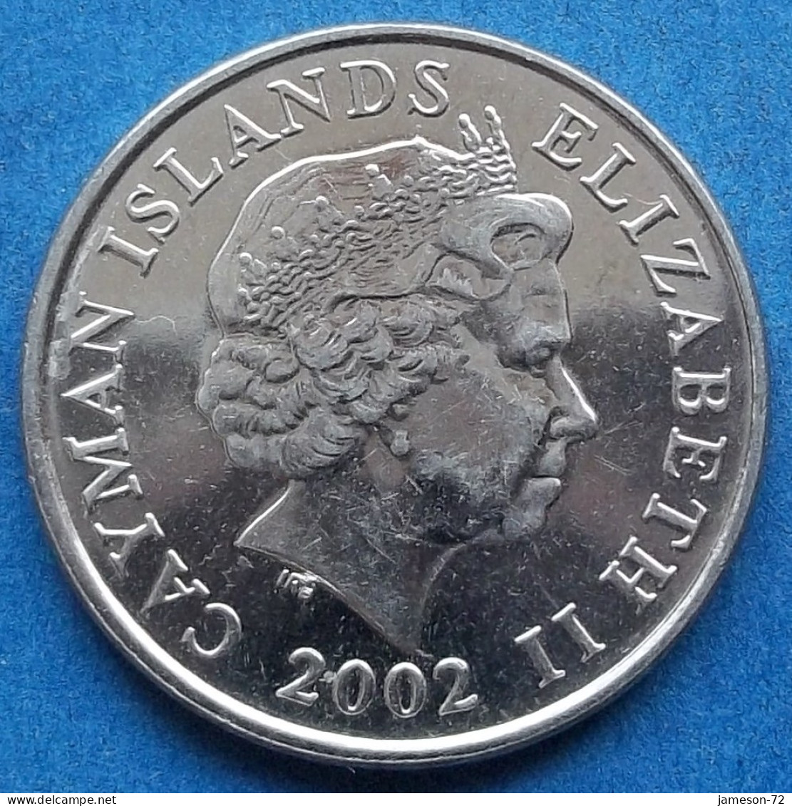 CAYMAN ISLANDS - 10 Cents 2002 "Green Turtle" KM# 133 Elizabeth II Decimal Coinage (1952-2022) - Edelweiss Coins - Iles Caïmans