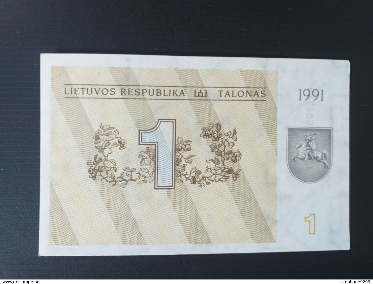 1 TALONAS 1991.P-32a.LITUANIE NEUF/aUNC - Litouwen