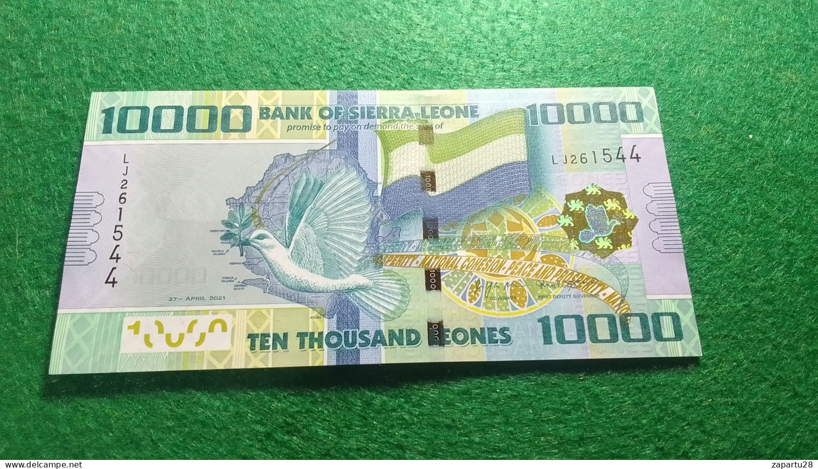 SİERRA LEONE-    10000    LEONES     UNC - Sierra Leone