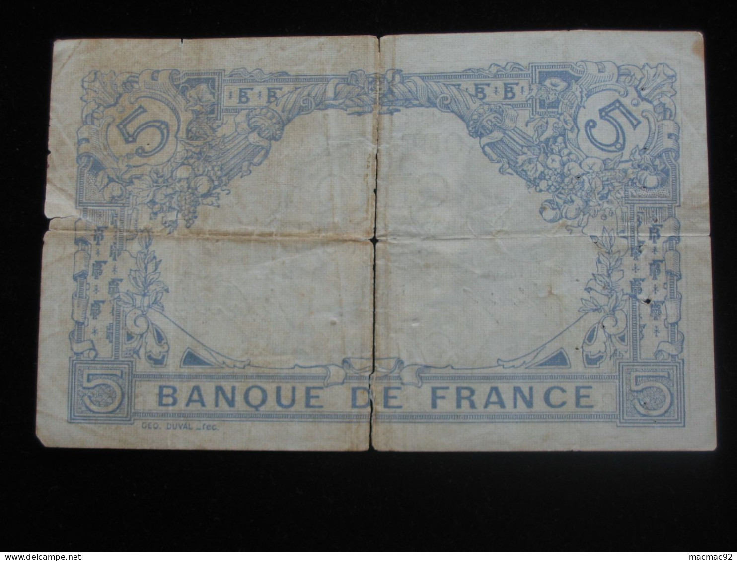 5 Cinq  Francs BLEU - 4 JUIN 1915 **** EN ACHAT IMMEDIAT **** - 5 F 1912-1917 ''Bleu''