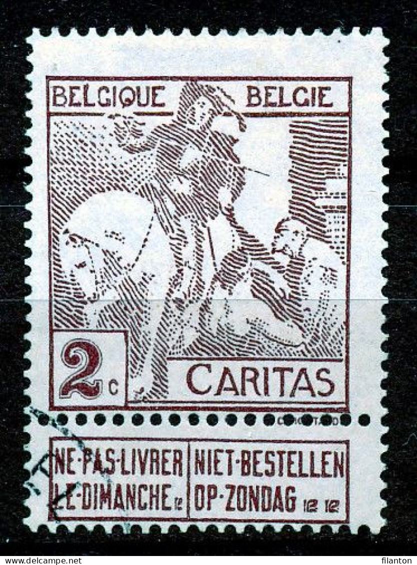 BELGIE - OBP Nr 85 V1 - Gest./obl.  - PLAATFOUT/VARIETE -  Cote 32,50 € ( Ref. 44) - 1901-1930