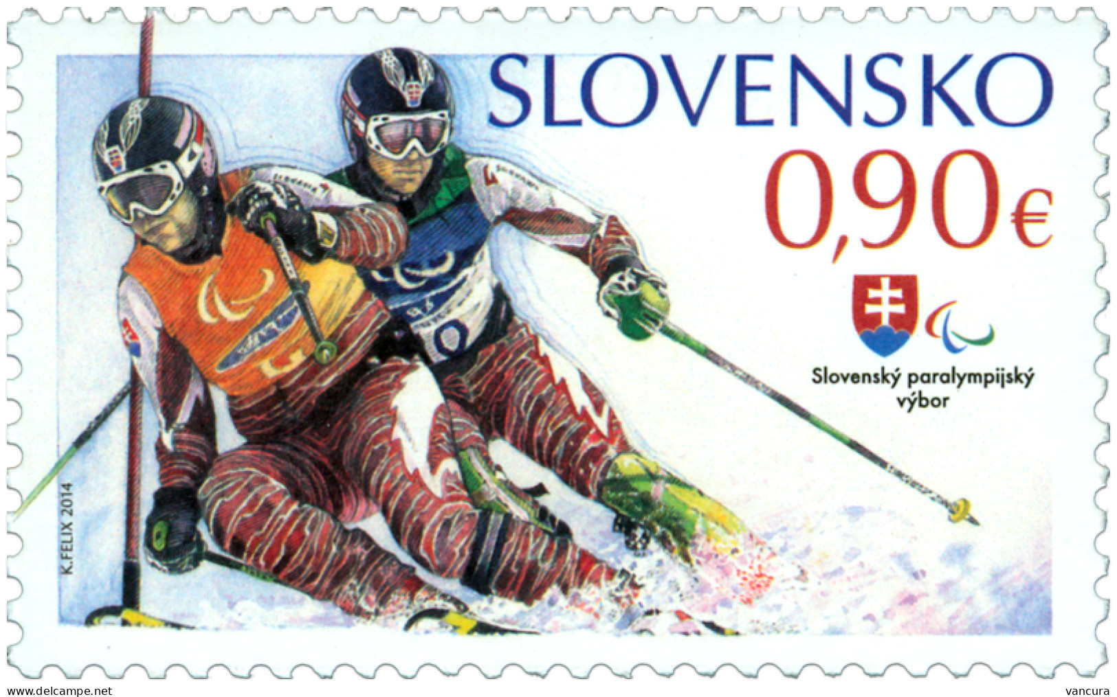 557 Slovakia Winter Paralympic Games Sotchi 2014 Skiing - Winter 2014: Sotchi